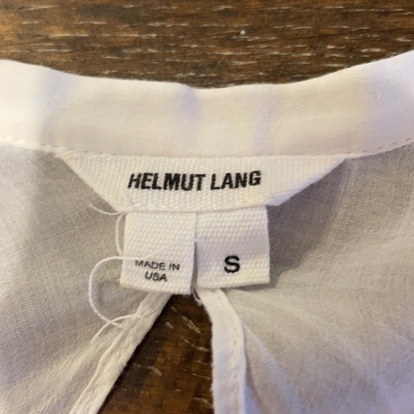 Helmut Lang size small white top - Picture 2 of 9